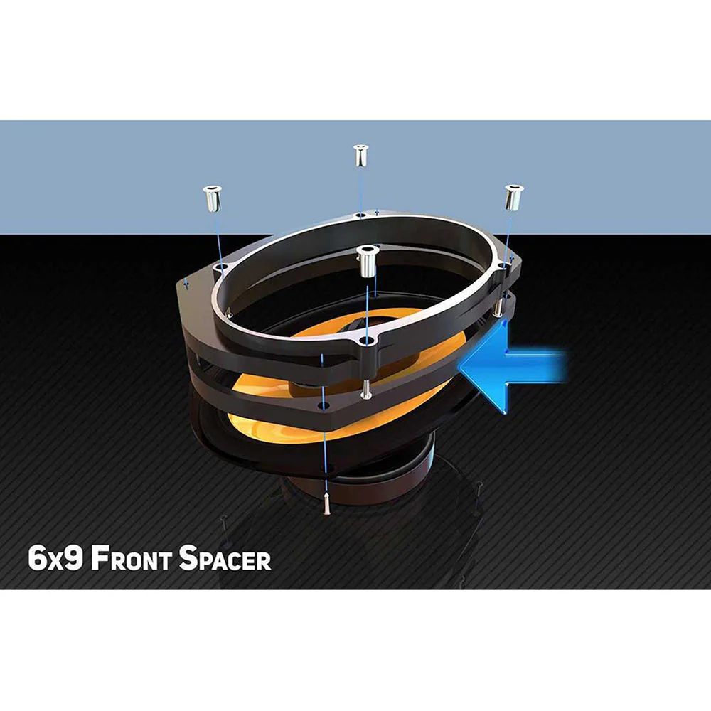 American Hard Bag IP-6X9-SPACER 1/2" 6x9 Spacer for 1998-2023 Harley Davidson® Motorcycles ( IP 6X9 SPACER ) - Image 2