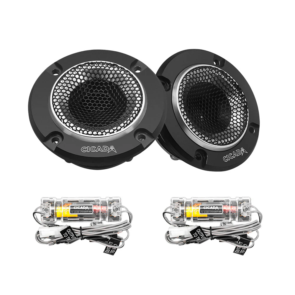 Cicada Audio RR075T 0.75" 4-Ohm Ring Radiator Horn Tweeters- Pair