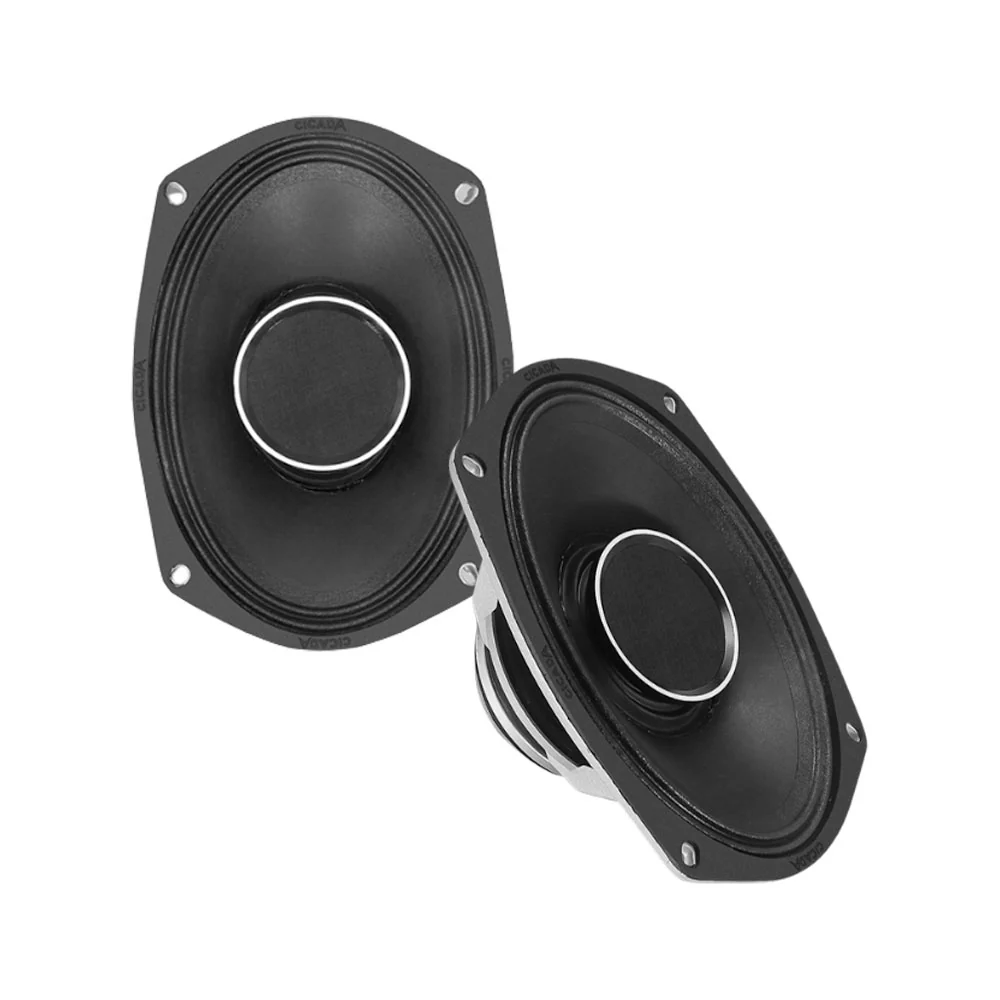 Cicada Audio CH69.4W Coaxial Horn 6x9 Speakers - 4 Ohm For Harley Davidson® Motorcycles ( CH694W )