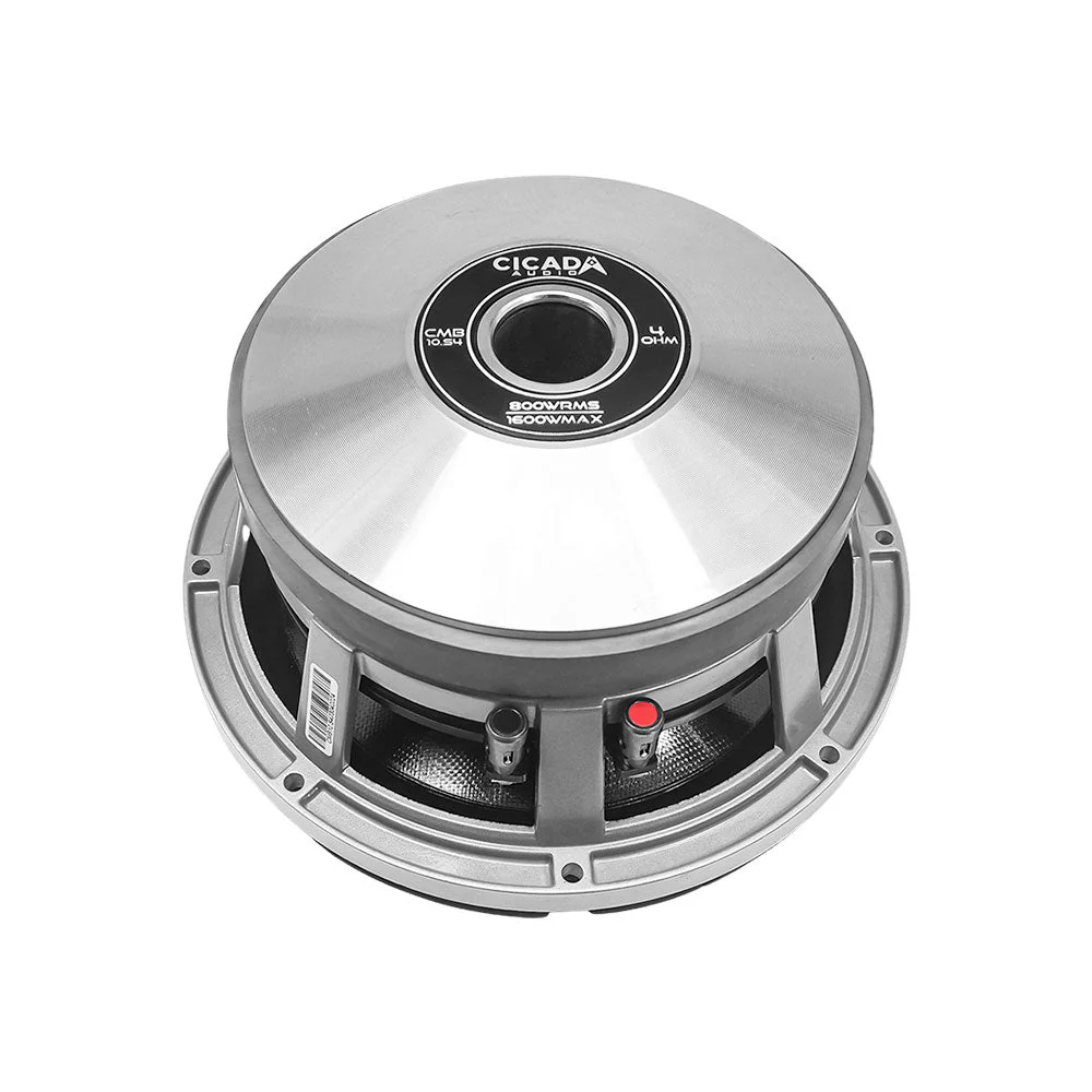 Cicada Audio CMB10.S4 10" 4-Ohm Pro Mid-Bass Speaker for Saddlebag Lid Locations on Harley Davidson® Motorcycles ( CMB10S4 ) - Image 5