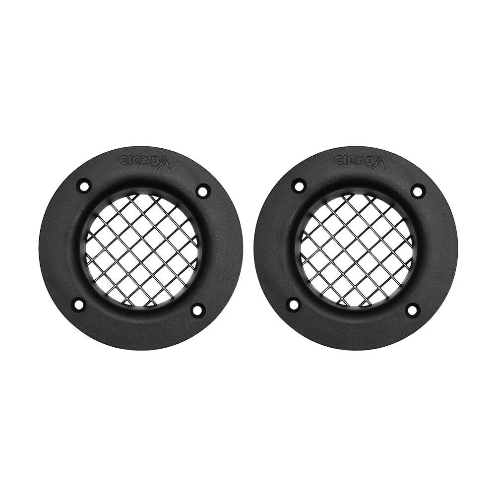 Cicada Audio HDPORT3 3" Right Angles Aero Port Kit for Harley Davidson® Motorcycles - Image 3