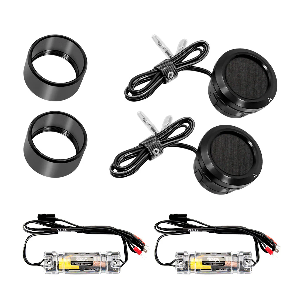 Cicada Audio RR05T 0.5" 4-Ohm Ring Radiator Horn Tweeters - Pair