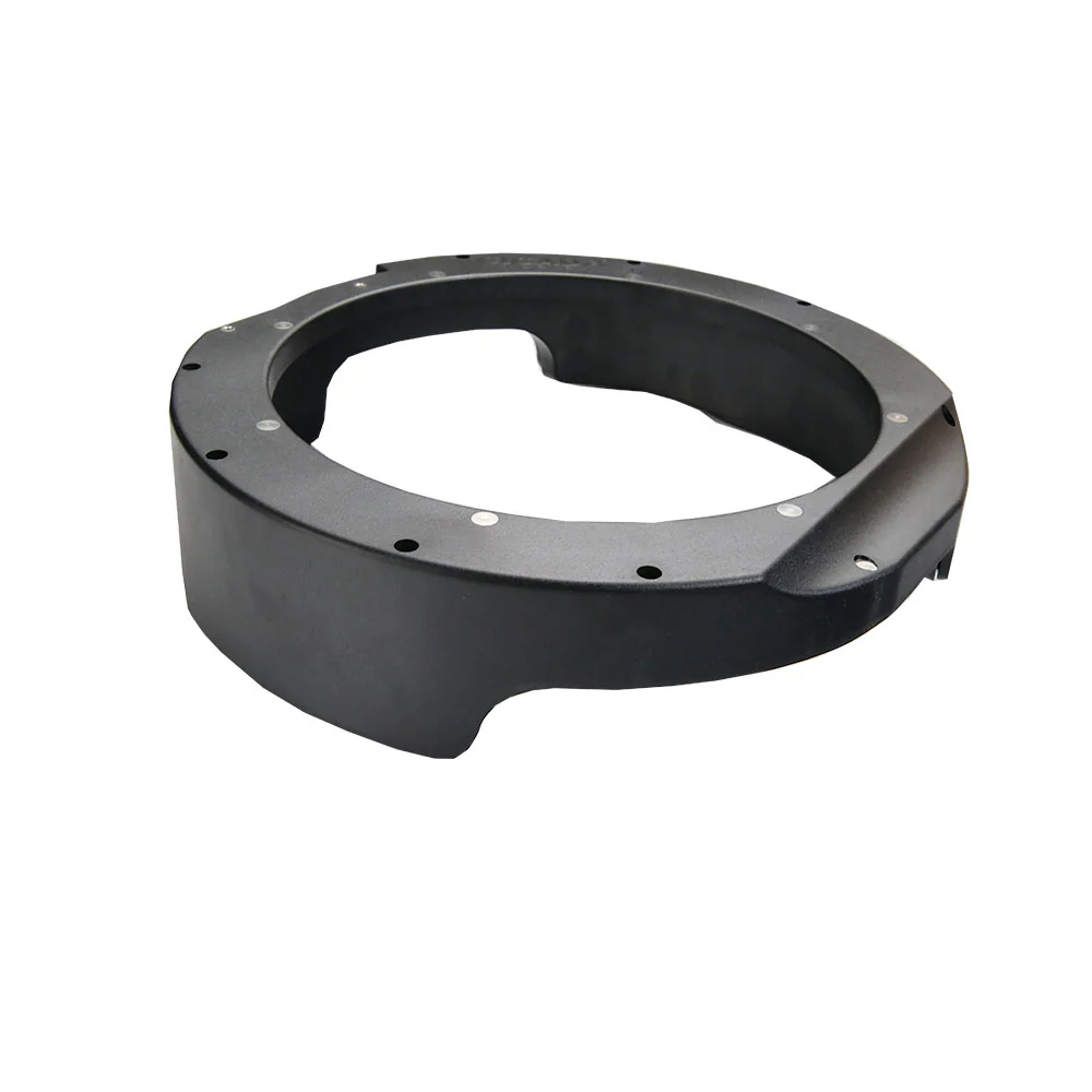 Cicada Audio Saddlebag Cutting Template and 8" or 10" Mid-Bass Mounting Ring and Grille Kits for 2024-Up Harley Davidson® Base Model Motorcycles - Image 4