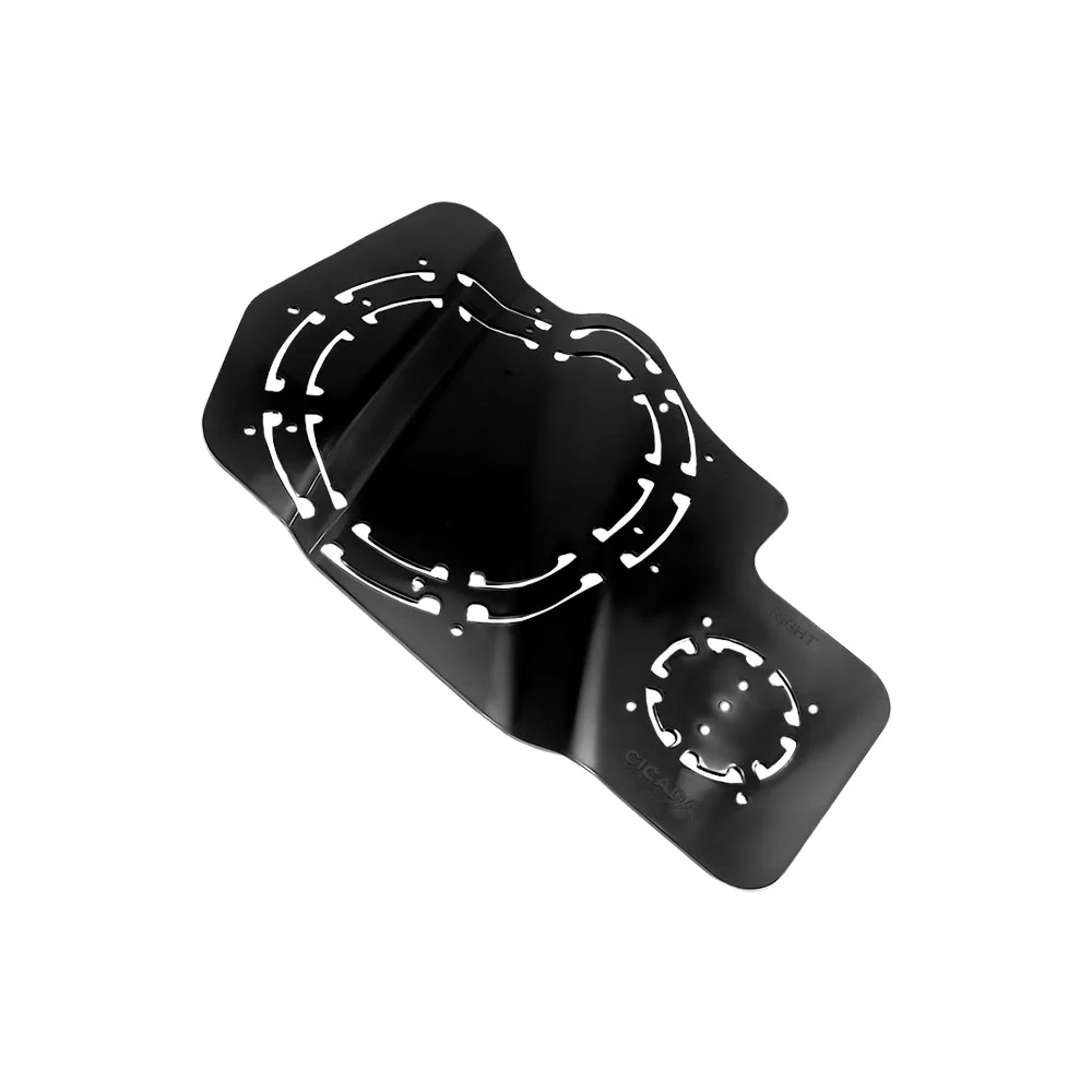 Cicada Audio Saddlebag Cutting Template and 8" or 10" Mid-Bass Mounting Ring and Grille Kits for 2024-Up Harley Davidson® Base Model Motorcycles - Image 9