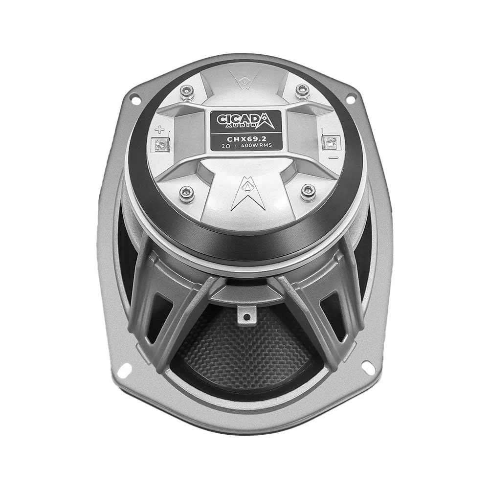 Cicada Audio CHX69.2 6x9" 2-Ohm Pro Coax Horn Speakers for Rear Locations on Harley Davidson® Motorcycles ( CHX692 ) - Image 6
