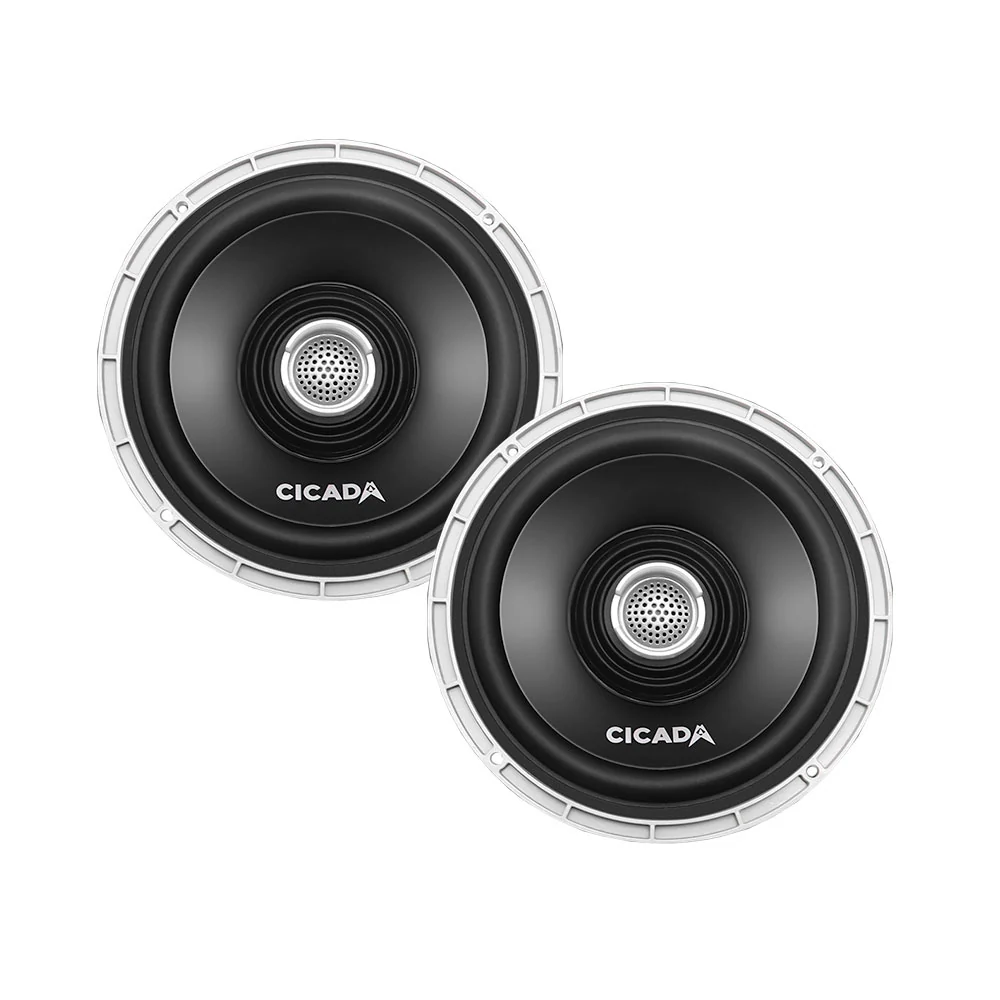Cicada Audio CX65.4 6.5" 4-Ohm Coaxial Speakers for Upper Fairing, Lower Fairing, and Tour Pak Locations on Harley Davidson® Motorcycles ( CX654 )