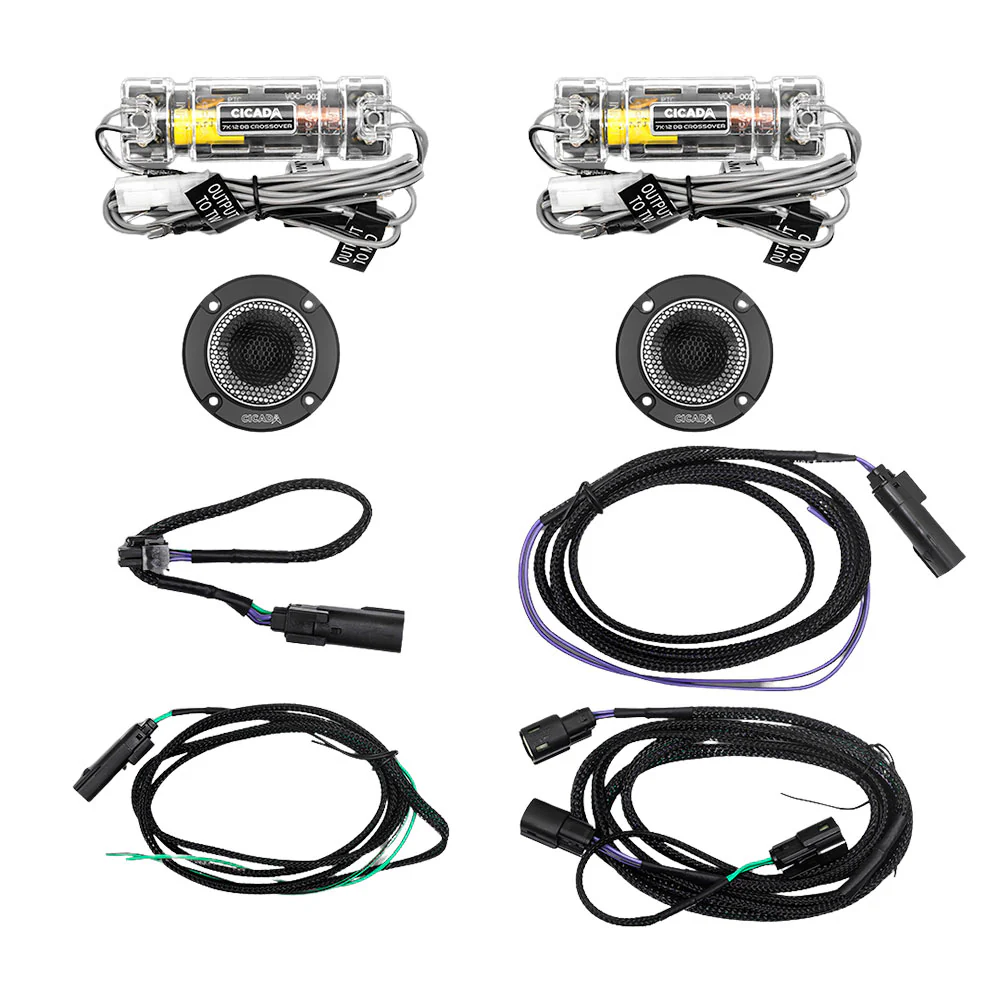 Cicada Audio CXK69.4 4-Ohm Mid-Bass Component 6x9 Speaker Kit for Saddlebag Location on Harley Davidson® Touring Motorcycles ( CXK694 ) - Image 5