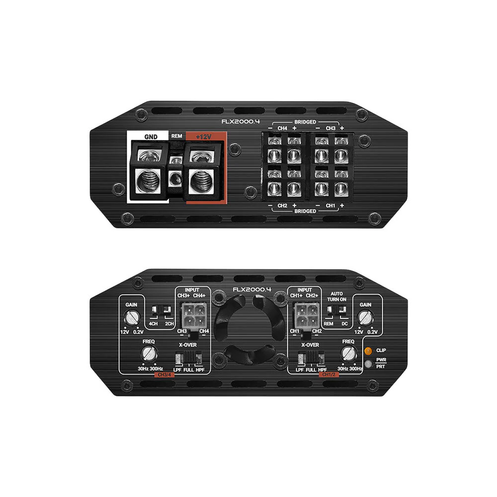 Cicada Audio FLX2000.4 500w x 4 Pro Amplifier for Harley Davidson® Motorcycles ( FLX20004 ) - Image 3