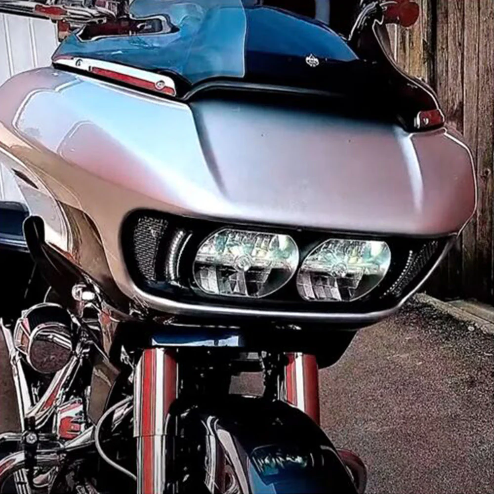 Custom Dynamics CD-RG-V-AW2-BB LED Vent Inserts with Auxiliary Turn Signal For 2015-2025 Harley Davidson® Road Glide Motorcycles ( 20402815 ) - Image 4