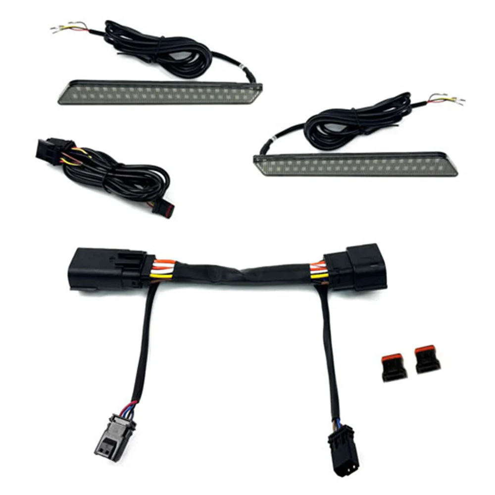Custom Dynamics CD-LATCH-23 Saddlebag LED Latch Lights for 2024-2025 Harley Davidson® Street Glide / Road Glide Motorcycles - Image 3