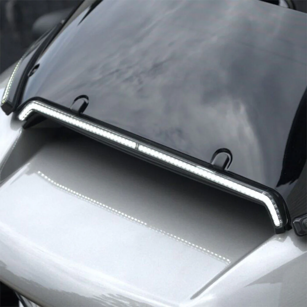 Custom Dynamics LED Center Fairing Vent Trim with Turn Signals with Wiring for 2023.5 -Up Harley-Davidson® Road Glide Motorcycles - Image 5