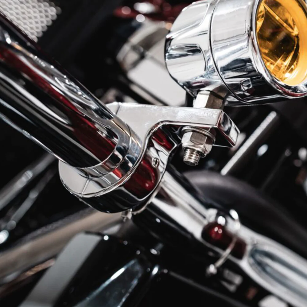 Custom Dynamics Engine Guard Mounting Brackets For Harley Davidson® Motorcycles - Image 4