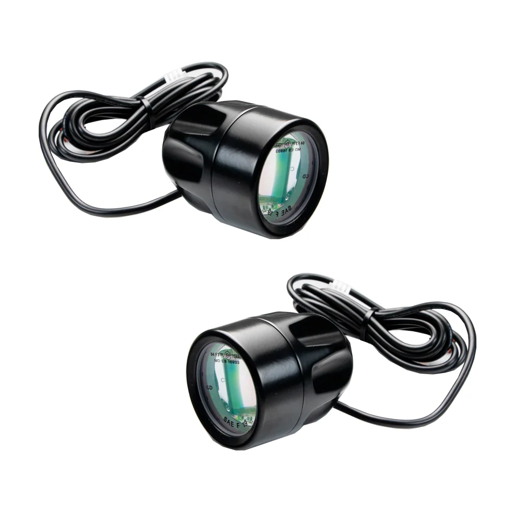 Custom Dynamics ProBeam® Auxiliary LED Halo Fog Lamps with Front Brake Caliper Mounts for 2024-Up Harley-Davidson® Base Touring Motorcycles - Image 3