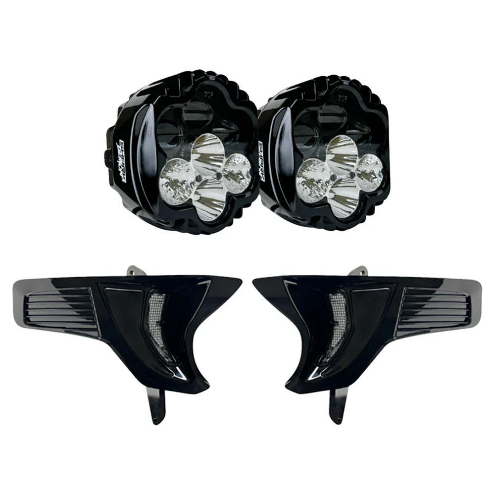 Custom Dynamics SD2-23-RG-WW / 2001-3047 Shark Demon® 2 LED Lighting Kits for 2023.5-2025 Harley Davidson® Road Glide Motorcycles - Image 4