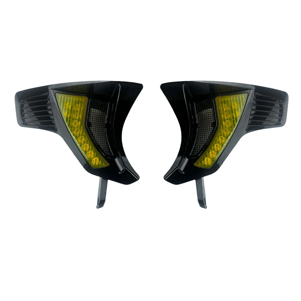 Custom Dynamics Front Turn Signal Vent Upgrades for Shark Demon® Headlight Kits for 2023-2026 Harley Davdison® Road Glides - Image 2