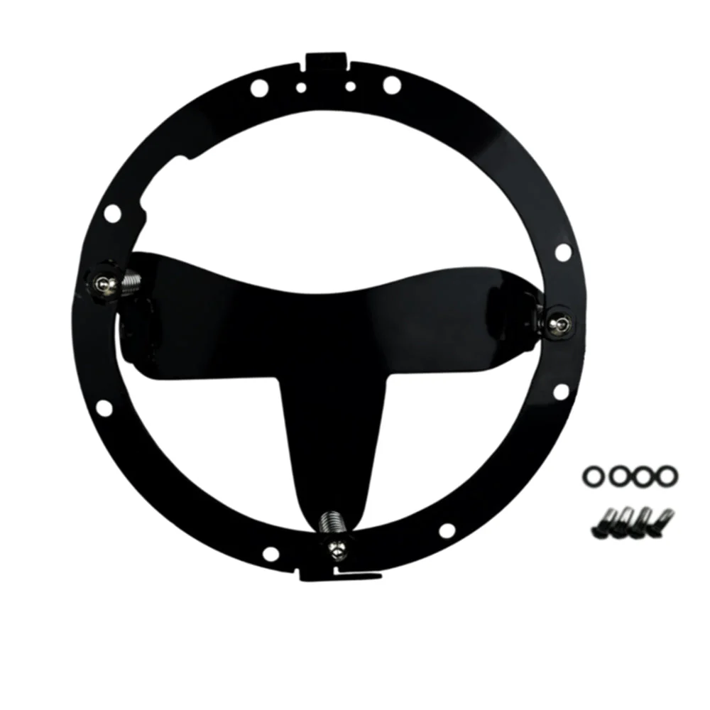 Custom Dynamics Shark Demon SD2-BW-W / 2001-2845 Performance LED Headlight Kit for Harley Davidson® Street Glide Motorcycles ( 20012845 ) - Image 3