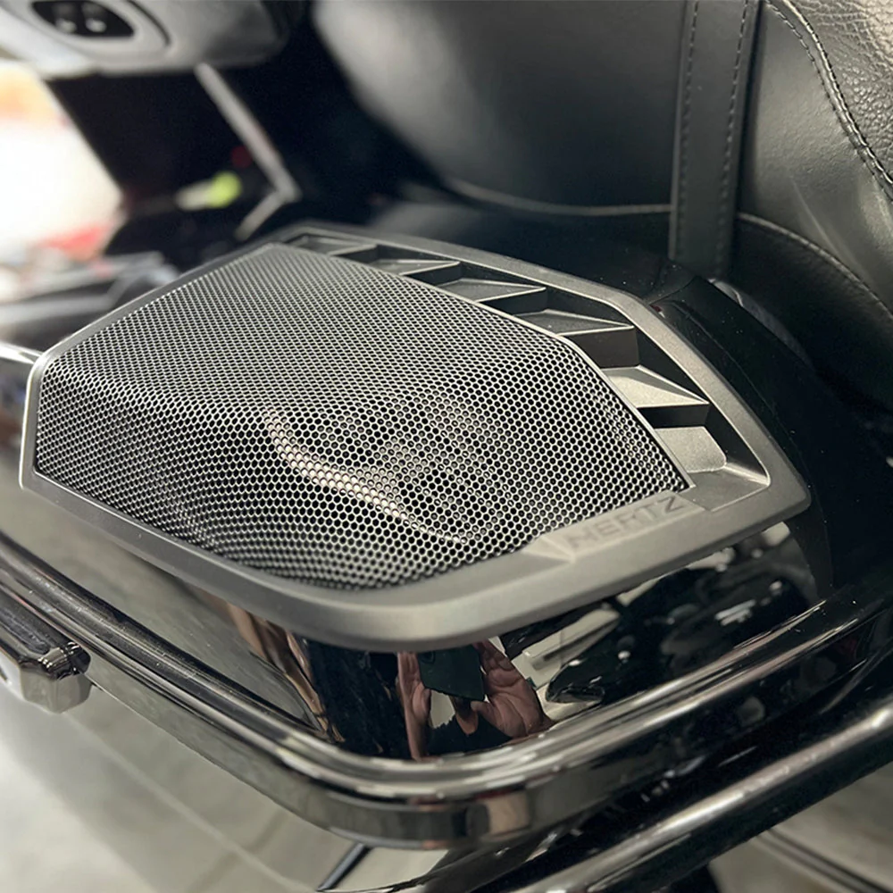 Hertz HD14H 6X9″ Saddlebag Speaker Installation Kit with wiring for 2014-2023 Harley Davidson® Touring Models - Image 5