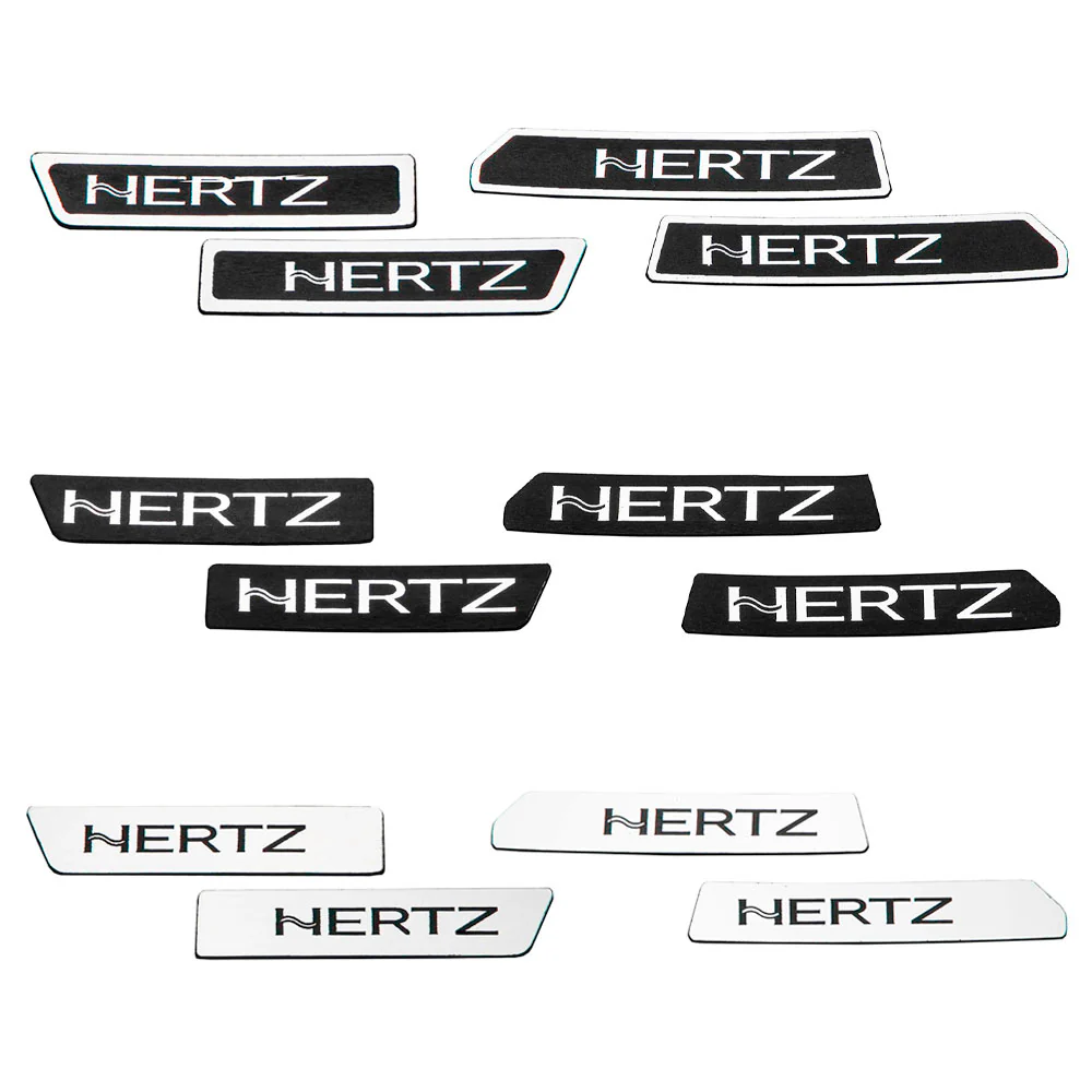 HogBadge Hertz Logo Kit for 23.5-2026 CVO Street Glide Front & Rear Speaker Grilles