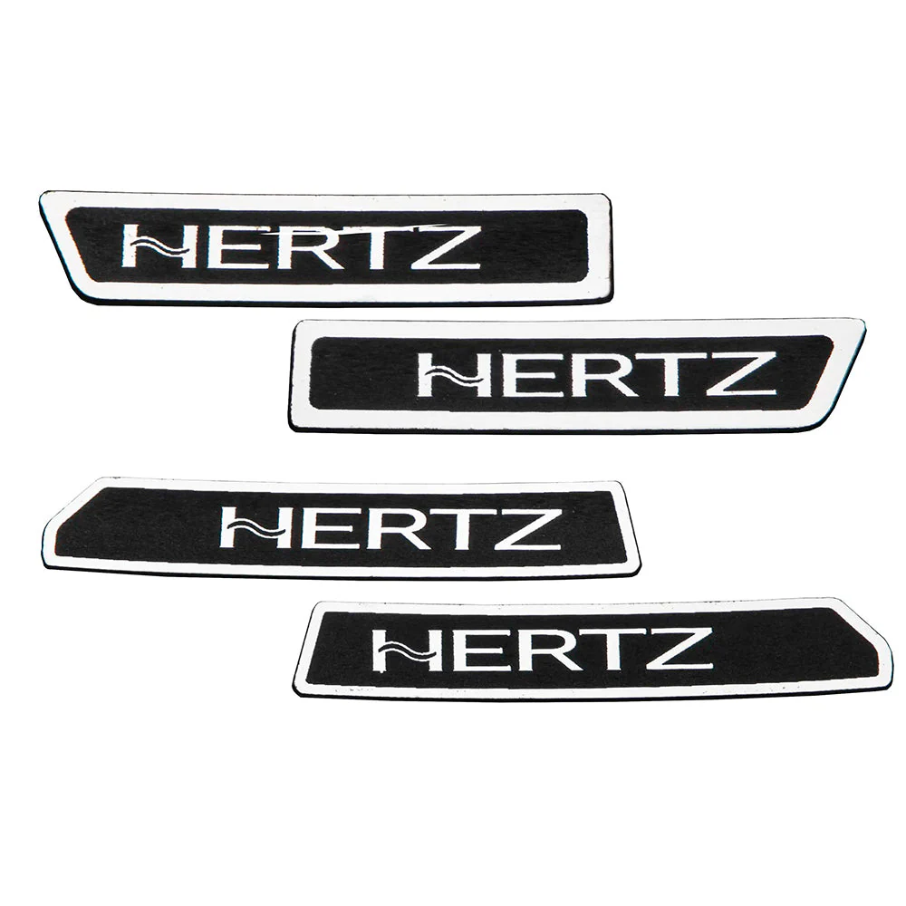 HogBadge Hertz Logo Kit for 23.5-2026 CVO Street Glide Front & Rear Speaker Grilles - Image 2