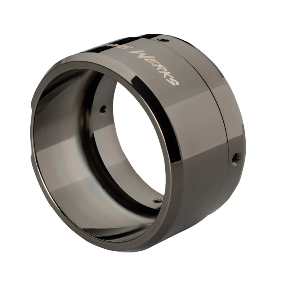 Khrome Werks 1861-1684 / 1861-1683 Klassic 4-1/2” End Cap Tips - Right & Left Hand - Eclipse ( 201758 / 201759 ) - Image 3