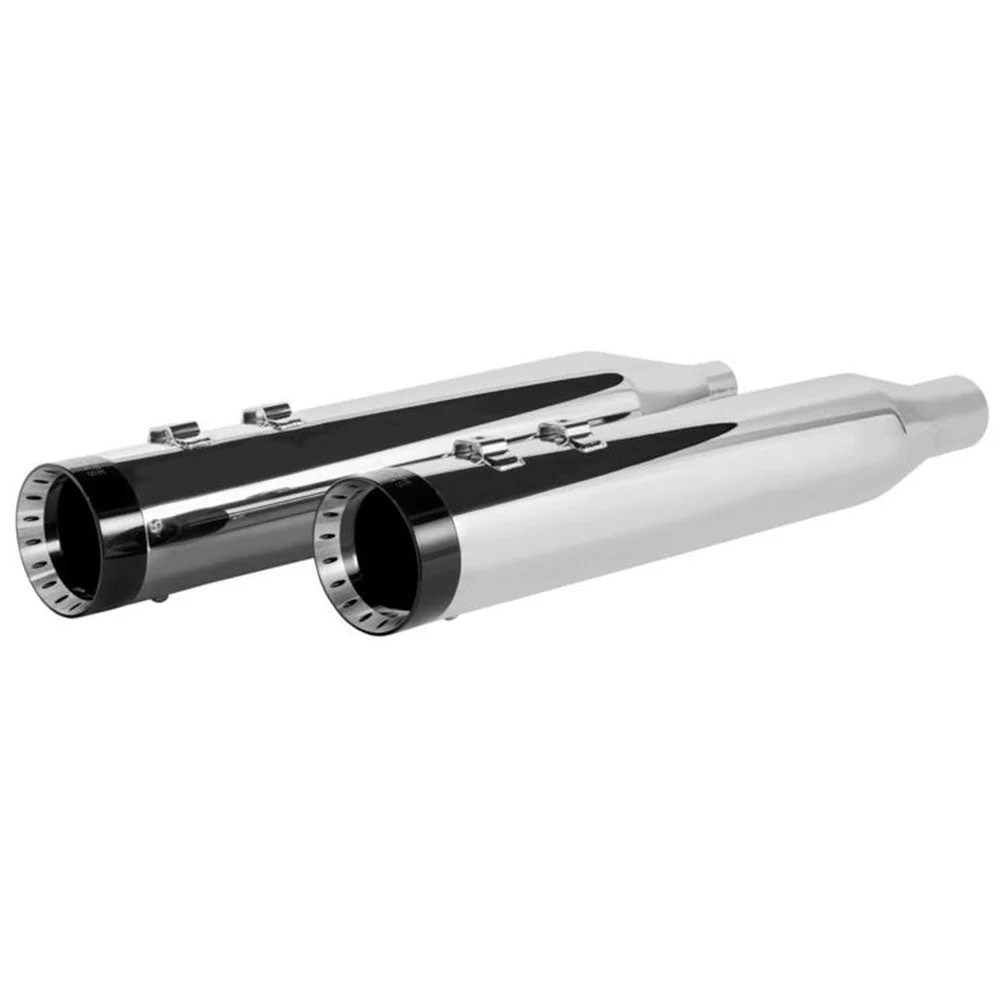 Khrome Werks HP-Plus 4.5" Slip-On Mufflers with Tips for 2017-2026 Harley Davidson® Touring Motorcycles - Image 11