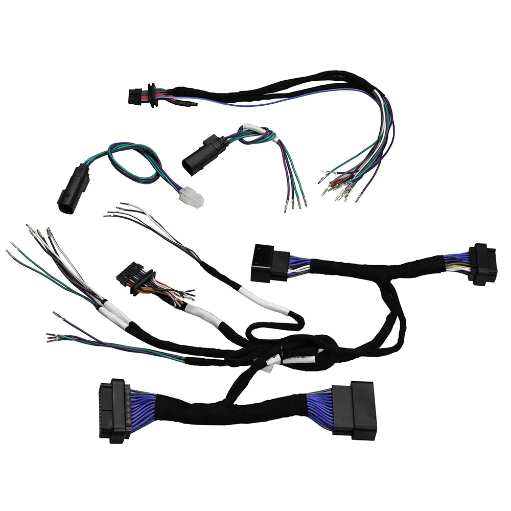 BC-9716 DSP and Add an Amplifier Harness 1998-2013 Harley Davidson® Motorcycles ( BC 9716 )