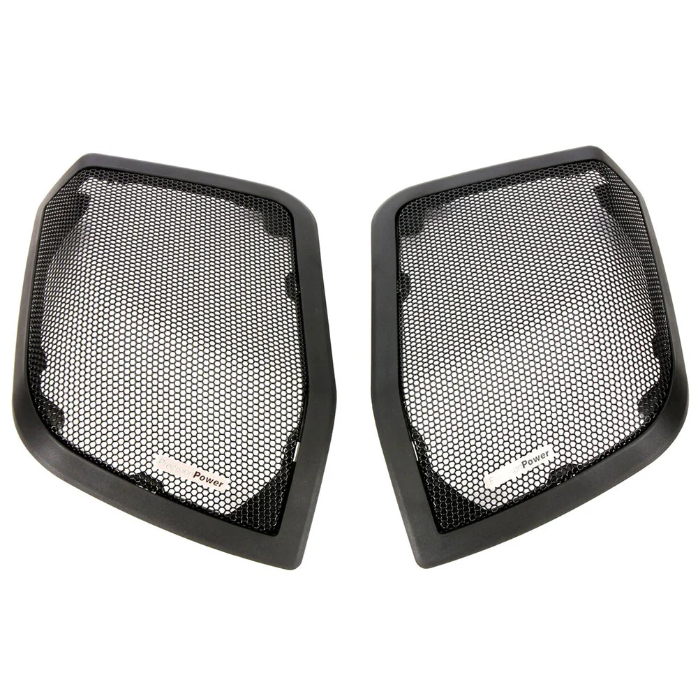 Precision Power HD14.SBSG 6"x9" Saddlebag Lid Replacement Speaker Grilles for 2014-2023 Harley-Davidson® Touring Motorcycles