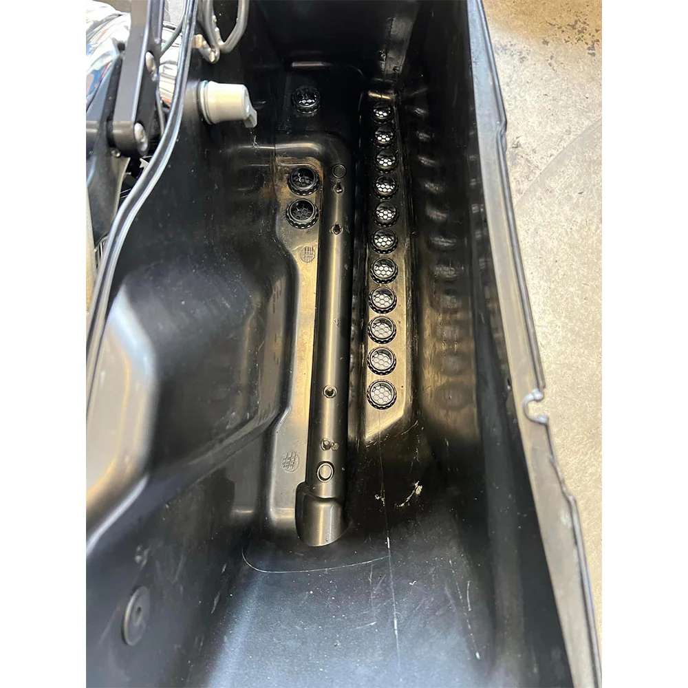 Precision Power HD14.SBV Saddlebag Vents Installation Kit for 2014-2023 Harley Davidson® Touring Motorcycles - Image 2