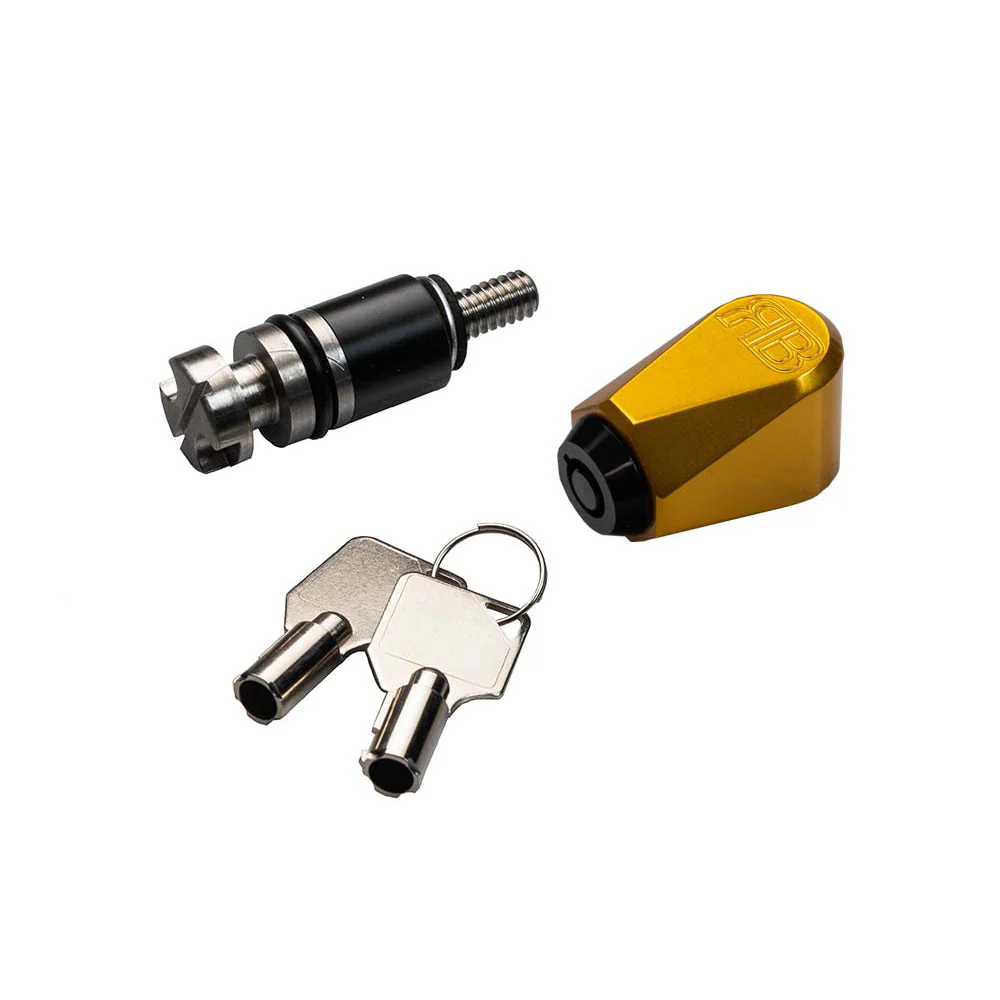 Robert Becker Design SLX-Blk Black Seat Lock For Harley Davidson® Freewheeler And Road Glide 3 Motorcycles - Image 5