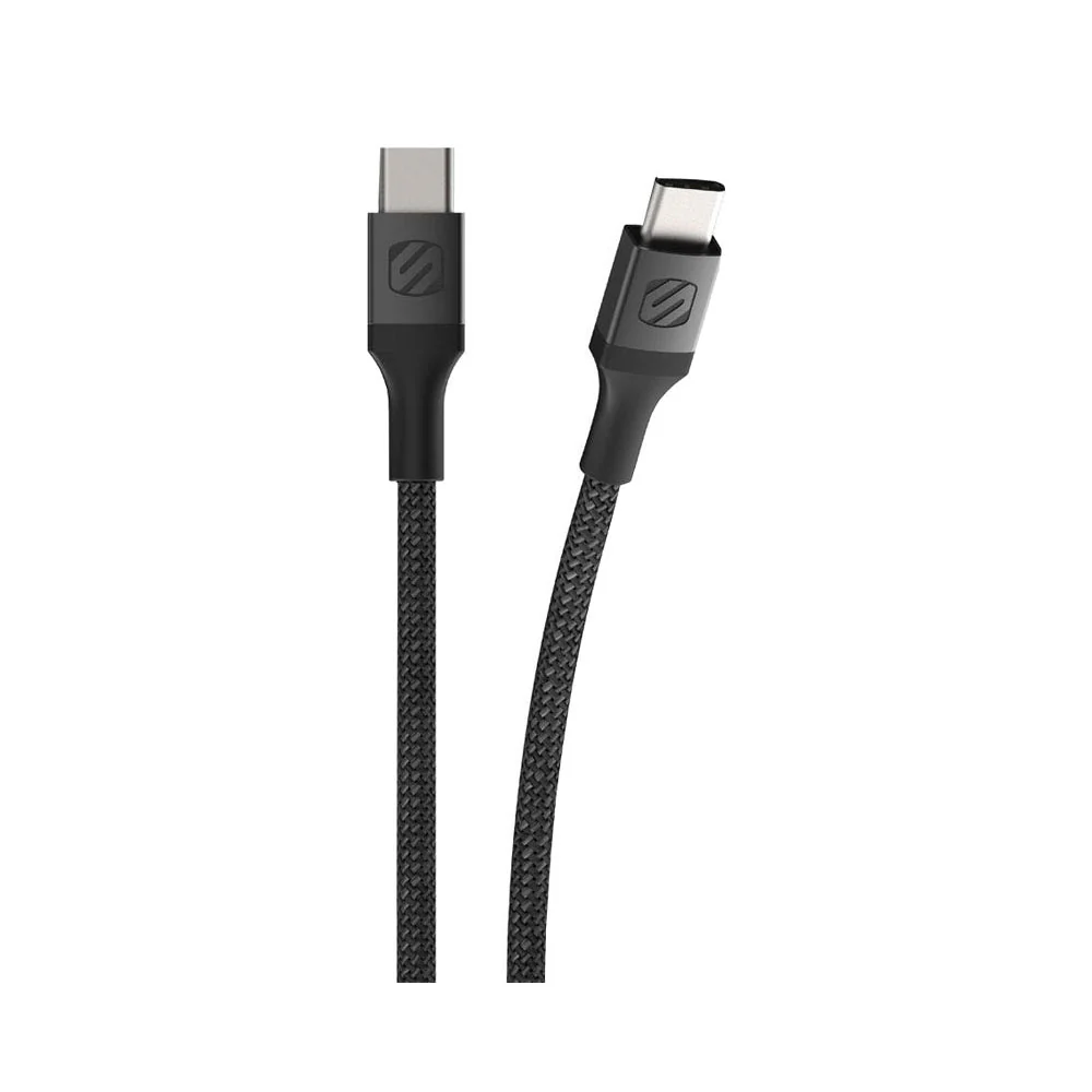 Scosche CCB1-SP 1FT Automotive Grade Data Transferring USB-C Cable Works With Android Auto