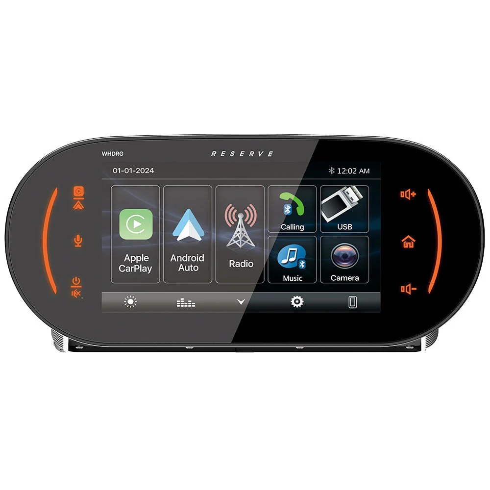 Soundstream Reserve WHD.RG 1998-2013 Plug-N-Play Head Unit for Harley Davidson® Road Glide Motorcycles with Wireless Apple CarPlay®, Android Auto, & SiriusXM Ready® ( WHDRG ) - Image 4