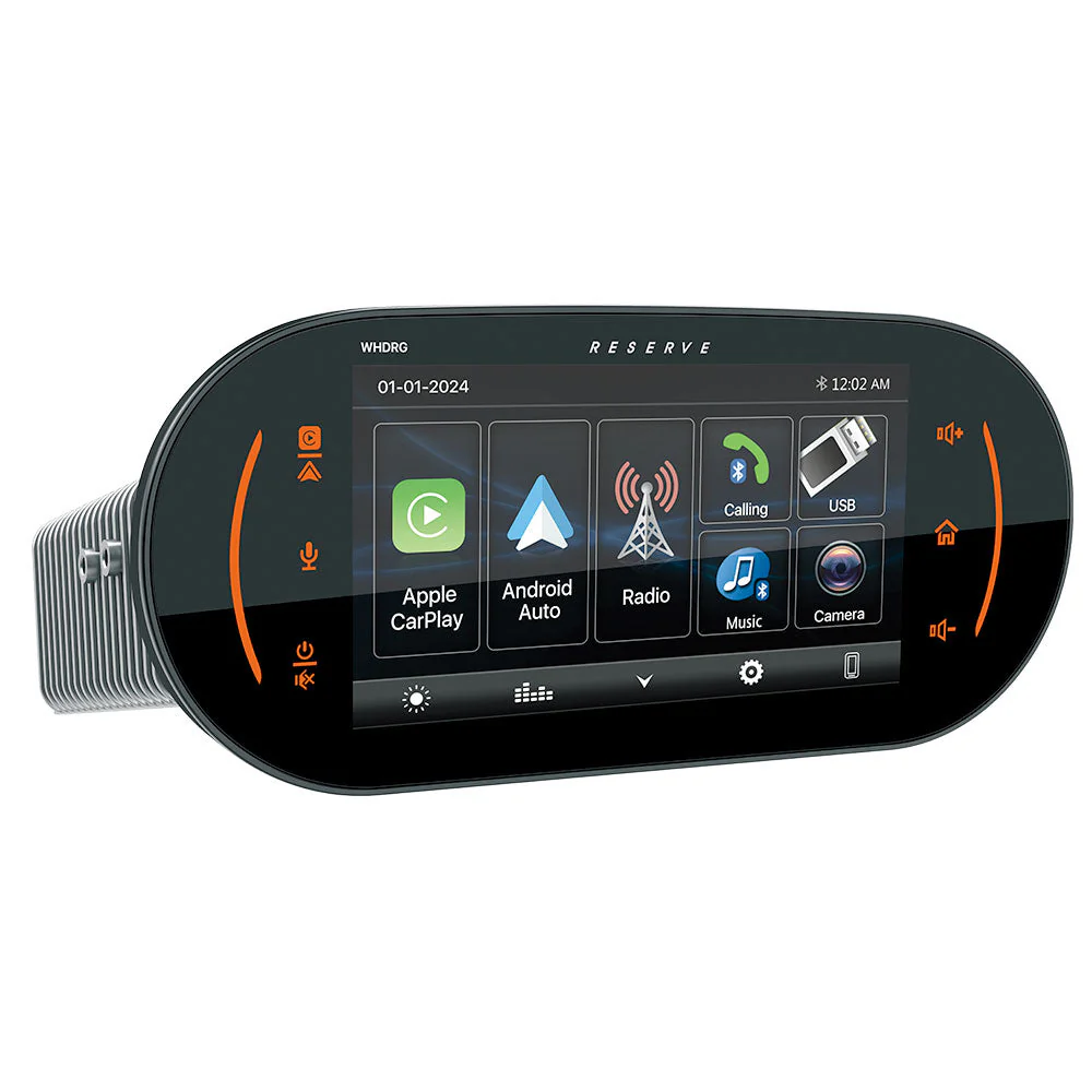 Soundstream Reserve WHD.RG 1998-2013 Plug-N-Play Head Unit for Harley Davidson® Road Glide Motorcycles with Wireless Apple CarPlay®, Android Auto, & SiriusXM Ready® ( WHDRG ) - Image 6