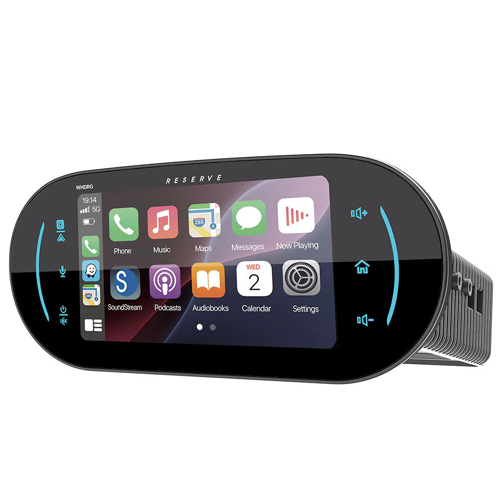 Soundstream Reserve WHD.RG 1998-2013 Plug-N-Play Head Unit for Harley Davidson® Road Glide Motorcycles with Wireless Apple CarPlay®, Android Auto, & SiriusXM Ready® ( WHDRG ) - Image 8