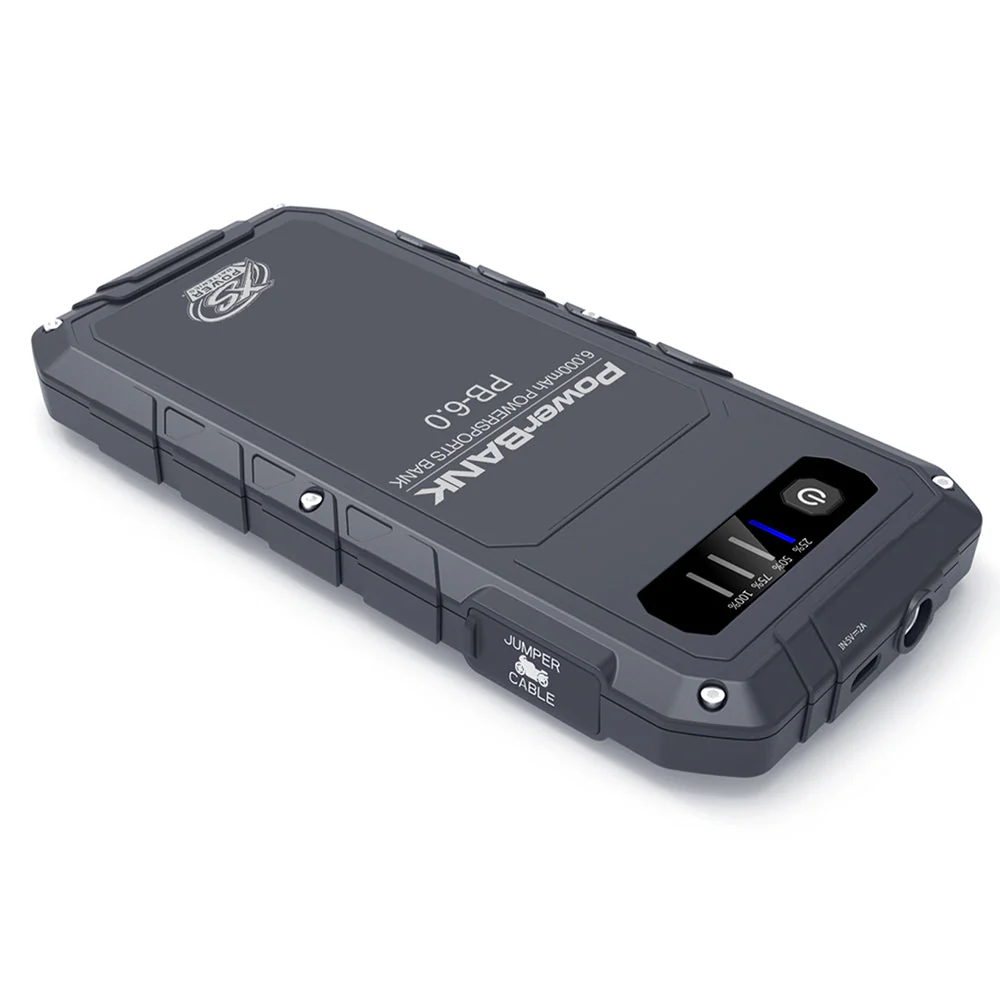 XS-Power PB-6.0 6,000mAh PowerSports Bank 5V/9V Output Jump Pack Charging Unit - Image 4